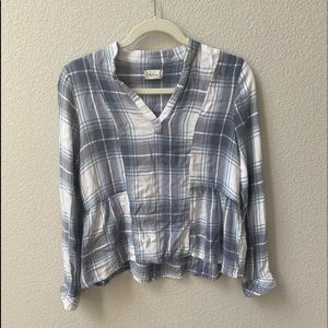 Altar’d State Plaid Top